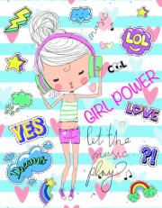 PAMIĘTNIK GIRL POWER. Autor: Grzankowska Ewelina. Dadada.pl Okładka książki PAMIĘTNIK GIRL POWER