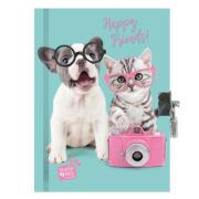 Pamiętnik z kłódką pachnący Studio Pets PTK-3650. Wydawca: Paso. Dadada.pl Opakowanie Pamiętnik z kłódką pachnący Studio Pets PTK-3650