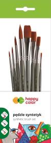 Opakowanie Pędzle artystyczne mieszane 8szt HAPPY COLOR