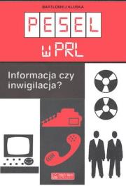 Okładka książki Pesel w PRL