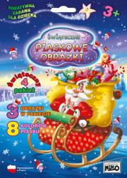 Okładka książki PIASKOWE OBRAZKI ŚWIĄTECZNE PAKIET NR 4