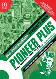 Pioneer Plus Pre-Intermediate SB w.2019. Autor: Marileni Malkogianni. Dadada.pl Okładka książki Pioneer Plus Pre-Intermediate SB w.2019