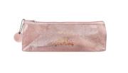 Opakowanie Piórnik saszetka brokatowy różowy