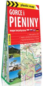 Plastic map Gorce i Pieniny 1:25 000 mapa w.2019. Autor:   Praca zbiorowa. Dadada.pl Okładka książki Plastic map Gorce i Pieniny 1:25 000 mapa w.2019