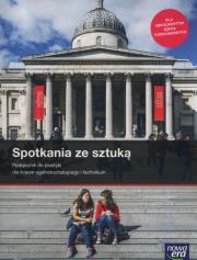 Plastyka LO Spotkania ze sztuką podr. w.2019 NE. Autor: Natalia Mrozkowiak, Ipczyńska-Budziak Marta. Dadada.pl Okładka książki Plastyka LO Spotkania ze sztuką podr. w.2019 NE