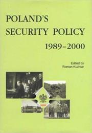 Opakowanie Poland's Security Policy 1989-2000