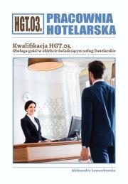 Okładka książki Pracownia Hotelarska. Kwalifikacja HGT.03. ćw.