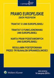 Okładka książki Prawo Europejskie. Zbiór przepisów w.5
