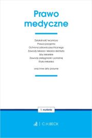 Okładka książki Prawo medyczne oraz inne akty prawne