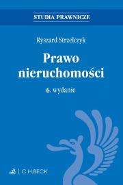 Prawo nieruchomości. Autor: Strzelczyk Ryszard. Dadada.pl Okładka książki Prawo nieruchomości