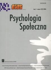 Opakowanie Psychologia społeczna  2(2) 2006