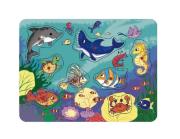 Puzzle drewniane pinezki Ocean 8 el,. Wydawca: Playme. Dadada.pl Opakowanie Puzzle drewniane pinezki Ocean 8 el,