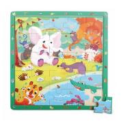 Puzzle & Gra drewniane Dżungla. Wydawca: Playme. Dadada.pl Opakowanie Puzzle & Gra drewniane Dżungla