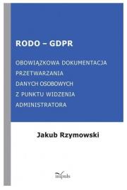 Okładka książki RODO-GDPR