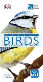 RSPB Pocket Birds of Britain and Europe. Autor: Elphick Jonathan, Woodward John. Dadada.pl Okładka książki RSPB Pocket Birds of Britain and Europe