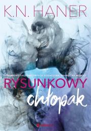 RYSUNKOWY CHŁOPAK. Autor: K. N. Haner. Dadada.pl Okładka książki RYSUNKOWY CHŁOPAK