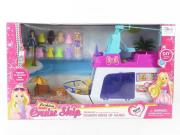 Opakowanie Statek z lalkami do przebierania