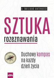 Sztuka rozeznawania. Autor: Antenucci Emiliano. Dadada.pl Okładka książki Sztuka rozeznawania
