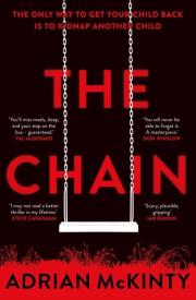 The Chain. Autor: Adrian McKinty. Dadada.pl Okładka książki The Chain