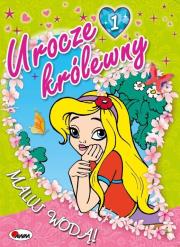 Urocze królewny 1. Autor: Mariola Budek. Dadada.pl Okładka książki Urocze królewny 1