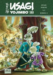 Okładka książki Usagi Yojimbo Saga. Księga 4