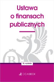 Okładka książki Ustawa o finansach publicznych w18 TP