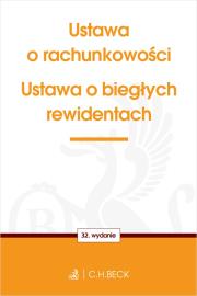 Okładka książki Ustawa o rachunkowości oraz ustawa o biegłych rewidentach