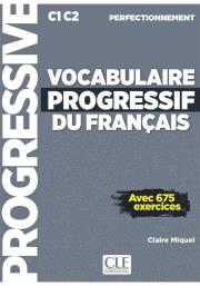 Vocabulaire progressif du français Niveau perfectionnement Livre + CD. Autor: Miquel Claire. Dadada.pl Okładka książki Vocabulaire progressif du français Niveau perfectionnement Livre + CD