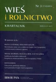 Opakowanie Wieś i rolnictwo 3/2016