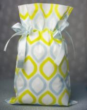 Opakowanie Worek Żółte i Szare Romby 20x30cm (5szt) PAKADO