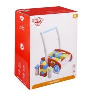 Wózek z klockami 33 elementy. Wydawca: Anek. Dadada.pl Opakowanie Wózek z klockami 33 elementy