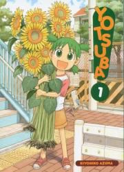 Yotsuba! 1. Autor: Azuma Kiyohiko. Dadada.pl Okładka książki Yotsuba! 1