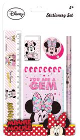 Opakowanie Zestaw przyborów szkolnych + notes Minnie