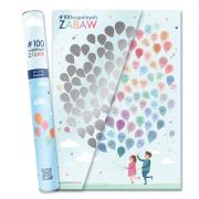 Okładka książki 100 WSPÓLNYCH ZABAW (PLAKAT DLA DZIECI ZE ZDRAPKĄ)