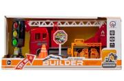 Opakowanie Auto strażackie światło i dźwięk + akcesoria
