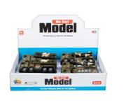 Opakowanie Auto wojskowe metalowe 16cm
