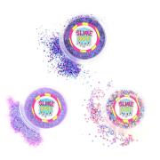 Opakowanie BROKATY ZESTAW NR 2 - 3 KOLORY (SORBET JAGODOWY/SYRENKA/SREBRNY JEDNOROŻEC)