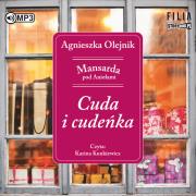 Okładka książki CD MP3 CUDA I CUDEŃKA MANSARDA POD ANIOŁAMI TOM 1