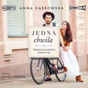 CD MP3 JEDNA CHWILA. Autor: Beata Anna Dąbrowska. Dadada.pl Okładka książki CD MP3 JEDNA CHWILA