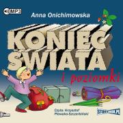 Okładka książki CD MP3 KONIEC ŚWIATA I POZIOMKI