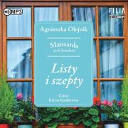 Okładka książki CD MP3 LISTY I SZEPTY MANSARDA POD ANIOŁAMI TOM 2
