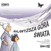 CD MP3 NAJWYŻSZA GÓRA ŚWIATA. Autor: Anna Onichimowska. Dadada.pl Okładka książki CD MP3 NAJWYŻSZA GÓRA ŚWIATA