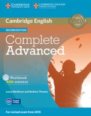 Okładka książki Complete Advanced Workbook with answers + CD