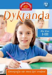 Okładka książki Dyktanda dla klas I-III