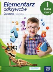 Elementarz odkrywców. Matematyka Ćwiczenia 1/2 NE. Autor: Bielenica Krystyna, Bura Maria, Kwil Małgorzata. Dadada.pl Okładka książki Elementarz odkrywców. Matematyka Ćwiczenia 1/2 NE