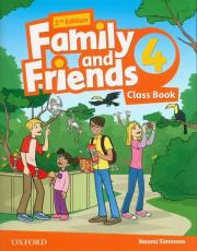 Family and Friends 2E 4 CB + CD w.2019 OXFORD. Autor: Simmons Naomi. Dadada.pl Okładka książki Family and Friends 2E 4 CB + CD w.2019 OXFORD