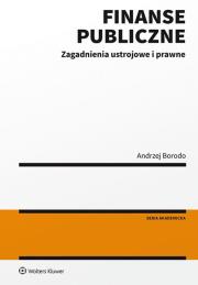 Finanse publiczne. Autor: Borodo Andrzej. Dadada.pl Okładka książki Finanse publiczne