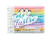 Opakowanie Flamastry pędzelkowe metaliczne Color Lustre 10szt