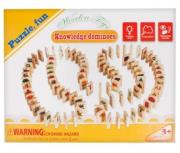 Opakowanie Gra Domino drewniane