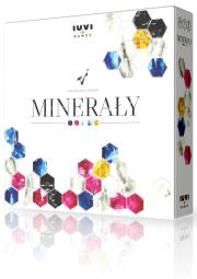Gra Minerały IUVI Games. Autor: Magdalena Śliwińska. Dadada.pl Okładka książki Gra Minerały IUVI Games